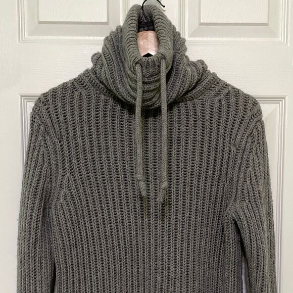 Michael Kors Italian Merino Wool Funnel Neck Sweater - Picture 1 of 16